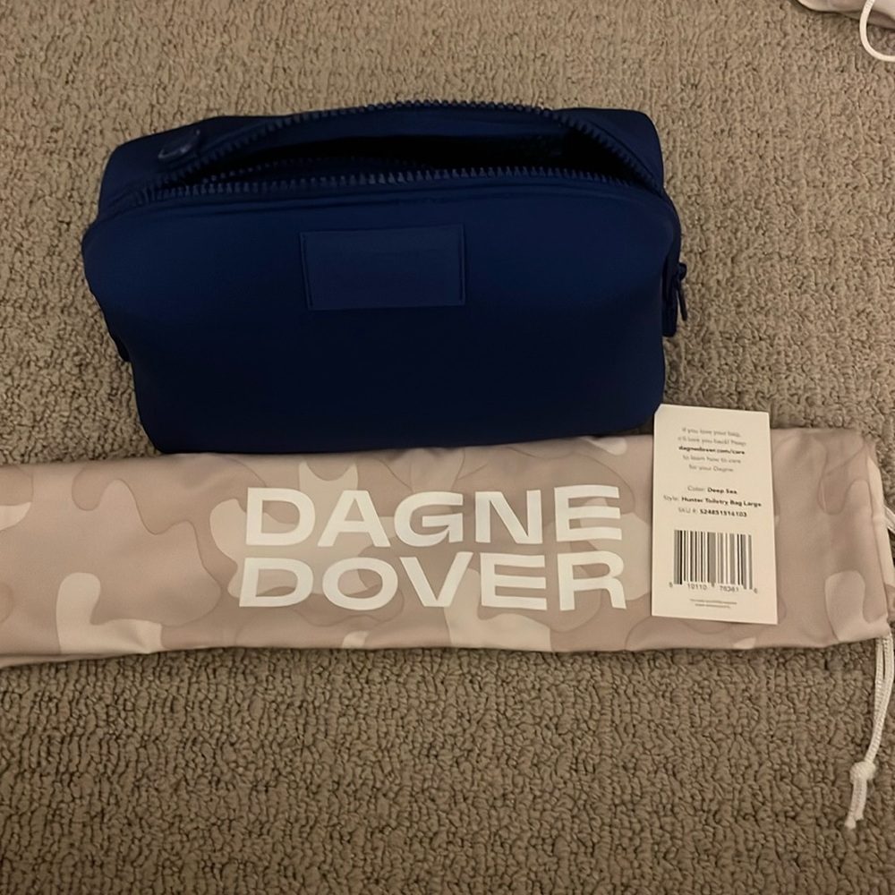 Dagne Dover Hunter Toiletry Bag- Large - Deep Sea